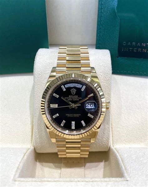 weight of gold in rolex day date|Rolex Day-Date 40 prices.